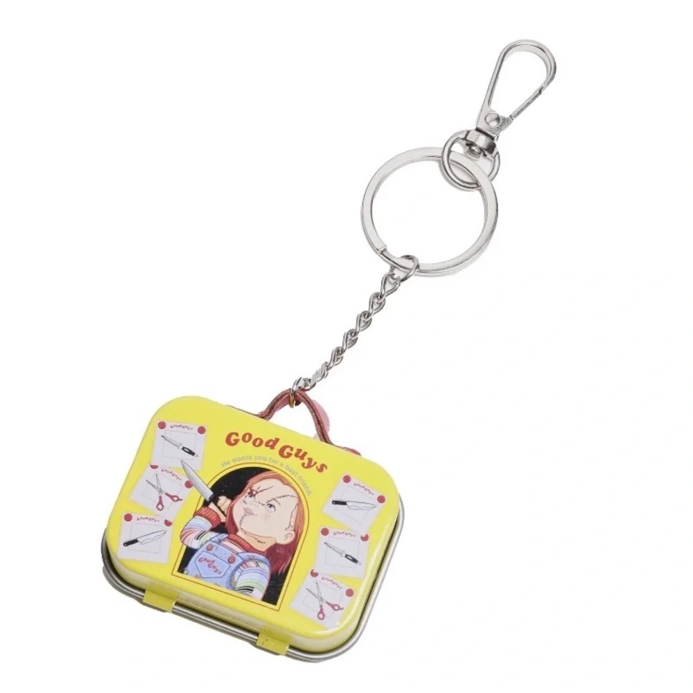 Chucky 'Good Guys' Mini Backpack and Mini Lunchbox Keychain . Pack of 2